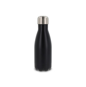Isolierflasche Swing 260ml - Schwarz bedrucken, Art.-Nr. LT98800-N0002