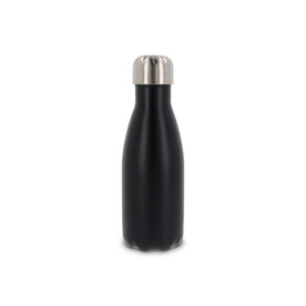 Isolierflasche Swing 260ml - Schwarz bedrucken, Art.-Nr. LT98800-N0002