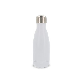Isolierflasche Swing 260ml - Weiss bedrucken, Art.-Nr. LT98800-N0001