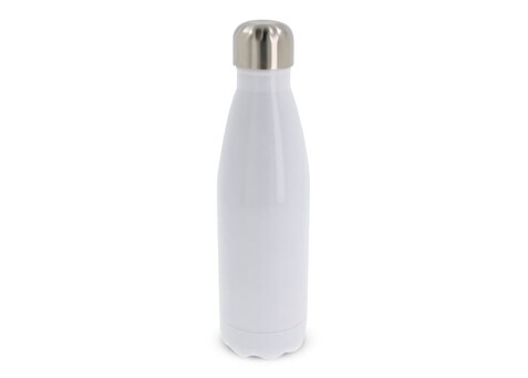 Flasche Swing Sublimation 500ml - Weiss / Silber bedrucken, Art.-Nr. LT98810-N0105