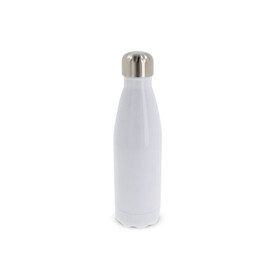 Flasche Swing Sublimation 500ml - Weiss / Silber bedrucken, Art.-Nr. LT98810-N0105