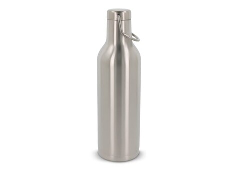 Edelstahl-Isolierflasche 400ml - Silber bedrucken, Art.-Nr. LT98811-N0005