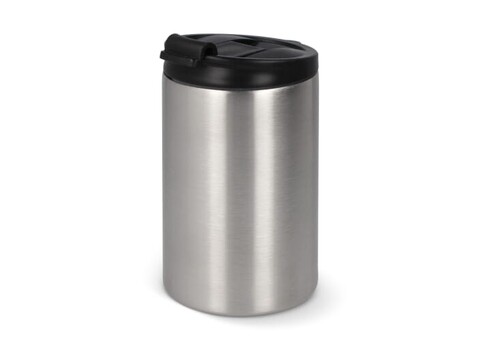 Reisebecher Isolier Leak-Free 200ml - Silber bedrucken, Art.-Nr. LT98818-N0005
