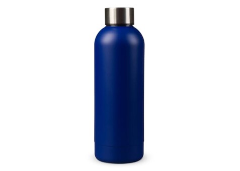 Isolierflasche matt 500ml - Dunkelblau bedrucken, Art.-Nr. LT98833-N0010
