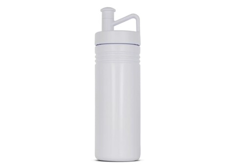 Sportflasche adventure 500ml - Weiss / Weiss bedrucken, Art.-Nr. LT98850-N0101