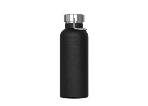 Isolierflasche Skyler 500ml - Schwarz bedrucken, Art.-Nr. LT98862-N0002