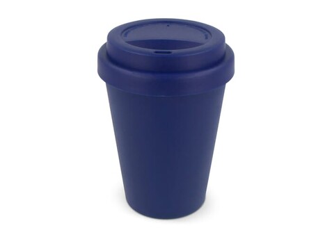 RPP Kaffeebecher Unifarben 250ml - Dunkelblau bedrucken, Art.-Nr. LT98866-N0010