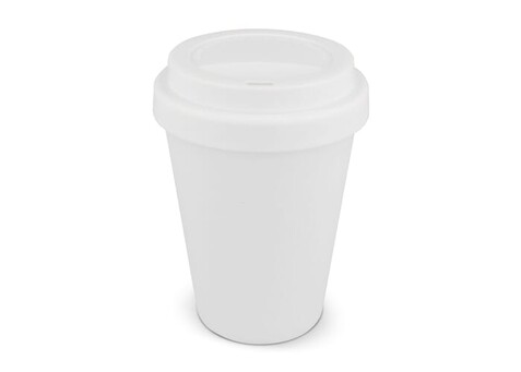 RPP Kaffeebecher Unifarben 250ml - Weiss bedrucken, Art.-Nr. LT98866-N0001