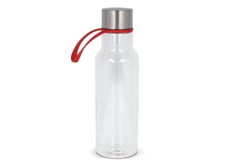 Wasserflasche Tatum R-PET 600ml - Rot bedrucken, Art.-Nr. LT98878-N0021