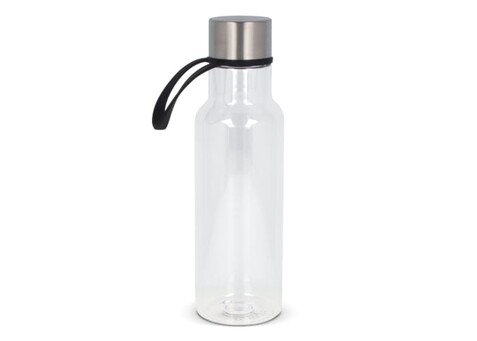 Wasserflasche Tatum R-PET 600ml - Schwarz bedrucken, Art.-Nr. LT98878-N0002