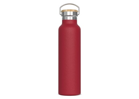 Isolierflasche Ashton 650ml - Dunkelrot bedrucken, Art.-Nr. LT98883-N0020
