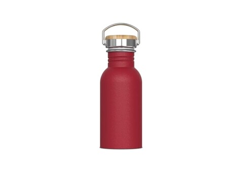 Wasserflasche Ashton 500ml - Dunkelrot bedrucken, Art.-Nr. LT98884-N0020