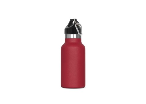 Isolierflasche Lennox 350ml - Dunkelrot bedrucken, Art.-Nr. LT98891-N0020