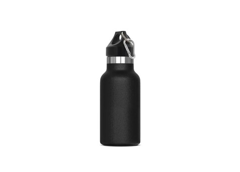 Isolierflasche Lennox 350ml - Schwarz bedrucken, Art.-Nr. LT98891-N0002