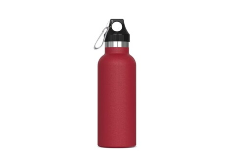 Isolierflasche Lennox 500ml - Dunkelrot bedrucken, Art.-Nr. LT98892-N0020