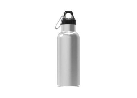 Isolierflasche Lennox 500ml - Silber bedrucken, Art.-Nr. LT98892-N0005