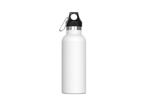 Isolierflasche Lennox 500ml - Weiss bedrucken, Art.-Nr. LT98892-N0001