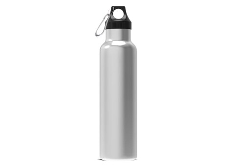 Isolierflasche Lennox 650ml - Silber bedrucken, Art.-Nr. LT98893-N0005