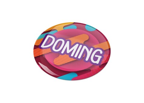 Doming Rund Ø 17 mm - Weiss bedrucken, Art.-Nr. LT99103-N0001