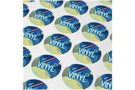 Vinyl Sticker Rund Ø 10 mm bedrucken, Art.-Nr. LT99131