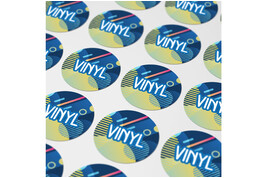 Vinyl Sticker Rund Ø 15 mm bedrucken, Art.-Nr. LT99133