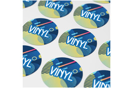 Vinyl Sticker Rund Ø 40 mm bedrucken, Art.-Nr. LT99139