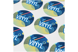 Vinyl Sticker Rund Ø 45 mm bedrucken, Art.-Nr. LT99140