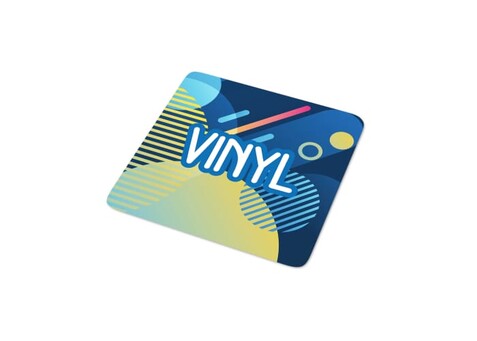 Vinyl Sticker Quadrat 13x13mm - Weiss bedrucken, Art.-Nr. LT99150-N0001