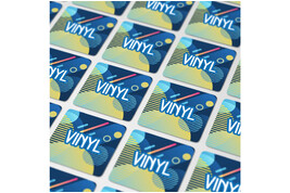 Vinyl Sticker Quadrat 20x20mm bedrucken, Art.-Nr. LT99152