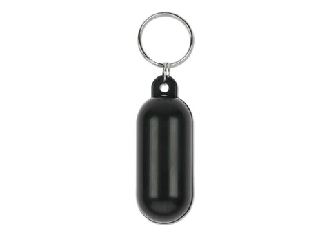 Schwimmender Schlüsselanhänger XL - Schwarz bedrucken, Art.-Nr. LT99757-N0002