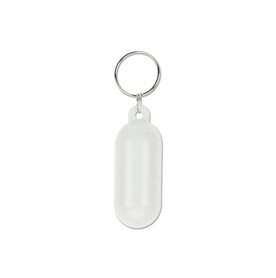 Schwimmender Schlüsselanhänger XL - Weiss bedrucken, Art.-Nr. LT99757-N0001