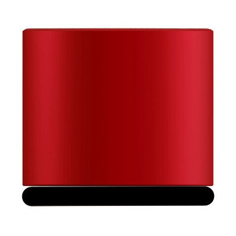 SCX.design S26 Lautsprecher Ring mit Leuchtlogo, Mid red, schwarz bedrucken, Art.-Nr. 2PX02421