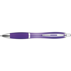 Kugelschreiber aus Kunststoff Newport – Violett bedrucken, Art.-Nr. 024999999_3015