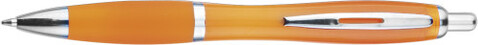 Kugelschreiber aus Kunststoff Newport – Orange bedrucken, Art.-Nr. 007999999_3015