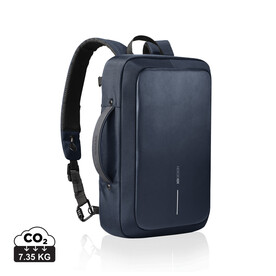 Bobby Bizz 2.0 Anti-Diebstahl Rucksack &amp;amp; Aktentasche navy blau, navy blau bedrucken, Art.-Nr. P705.925
