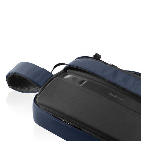 Bobby Bizz 2.0 Anti-Diebstahl Rucksack &amp; Aktentasche navy blau, navy blau bedrucken, Art.-Nr. P705.925