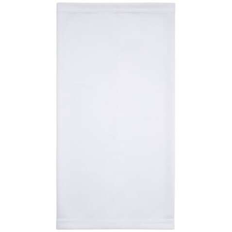 Mia Sublimation-Multischal mit Coolmax® und Säumen, weiss bedrucken, Art.-Nr. 1PL05901