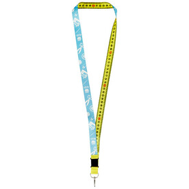 Isla 1 Meter RPET Sublimation Lanyard mit Sicherheitsverschluss, gelb, schwarz, weiss bedrucken, Art.-Nr. 1PL06201 Isla 1 Meter RPET Sublimation Lanyard mit Sicherheitsverschluss, gelb, schwarz, weiss bedrucken, Art.-Nr. 1PL06201