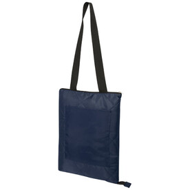 Clary Picknickdecke aus Recyceltem GRS-Polyester, navy bedrucken, Art.-Nr. 11332155