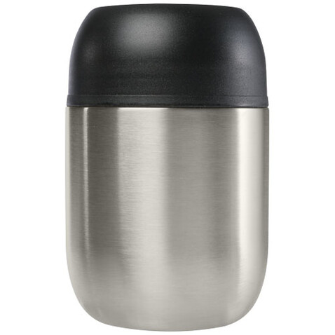 Supo 480 ml Doppelwandiger Lunch-Pot, silber bedrucken, Art.-Nr. 11336481