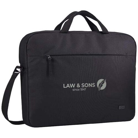 Case Logic Invigo 15,6&quot; recycelte Laptoptasche, schwarz bedrucken, Art.-Nr. 12072490