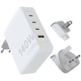 Xtorm XVC2140 GaN Ultra 140 W Reiseladegerät mit 240 W USB-C PD-Kabel, weiss bedrucken, Art.-Nr. 12439701 Xtorm XVC2140 GaN Ultra 140 W Reiseladegerät mit 240 W USB-C PD-Kabel, weiss bedrucken, Art.-Nr. 12439701