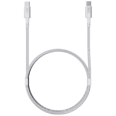 Xtorm XVC2140 GaN Ultra 140 W Reiseladegerät mit 240 W USB-C PD-Kabel, weiss bedrucken, Art.-Nr. 12439701