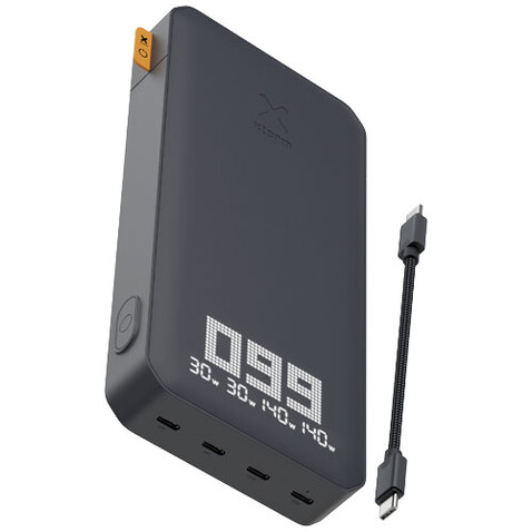 Xtorm XB403 Titan Ultra 27.000 mAh 200 W Laptop-Powerbank, schwarz bedrucken, Art.-Nr. 12440690