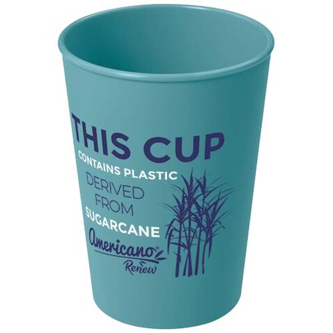 Americano® Switch Renew Becher 300 ml, riffblau bedrucken, Art.-Nr. 21028051 Americano® Switch Renew Becher 300 ml, riffblau bedrucken, Art.-Nr. 21028051