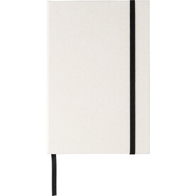 Recycling-Milchkarton Notizbuch A5 Hudson – Schwarz/weiß bedrucken, Art.-Nr. 040999999_1042028