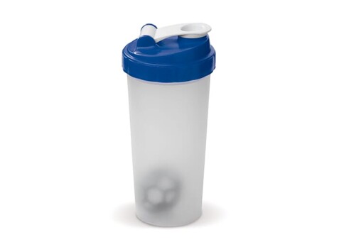 Shaker 600ml - Transparent Blau bedrucken, Art.-Nr. LT98756-N0411