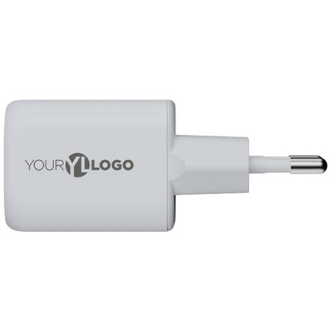 Xtorm XEC035 GaN² Ultra 35 W Wandladegerät, weiss bedrucken, Art.-Nr. 12439401