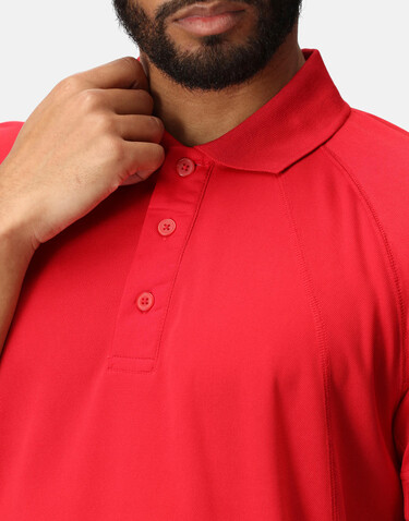 Regatta Coolweave Wicking Polo, Classic Red, XS bedrucken, Art.-Nr. 005174012