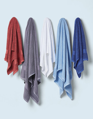 SG ACCESSORIES - TOWELS Tiber Bath Towel 70x140 cm, Steel Grey, One Size bedrucken, Art.-Nr. 008641110
